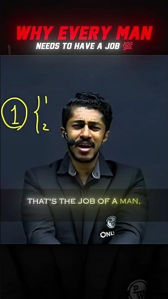why every man needs a job💔💯 | #job #reality #upsc #upscmotivation #nikhilsir #physicswallah