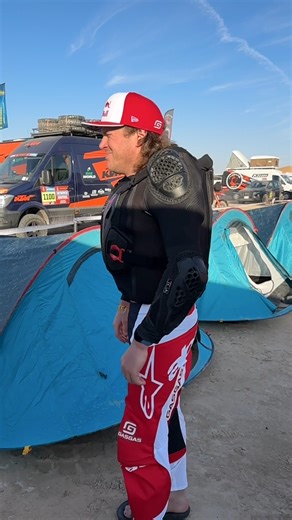 did you know that Dakar drivers have air bags on them??? 🤯 #redbull #givesyouwiiings #dakar #rally #motorsports | Red Bull