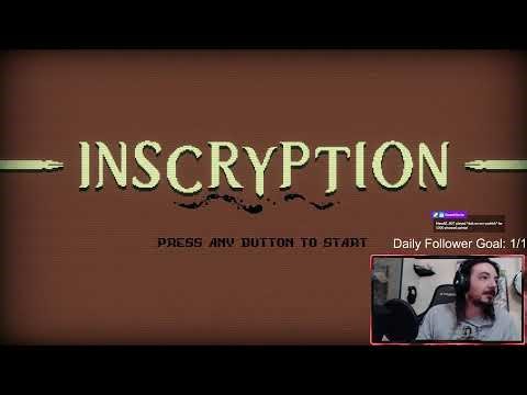 Inscryption 1st Playthrough for Spooktober