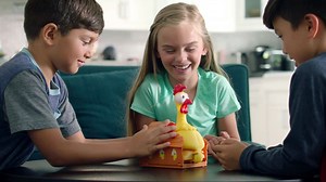 Check out Squawk, the truly Egg-splosive chicken game! | Mattel