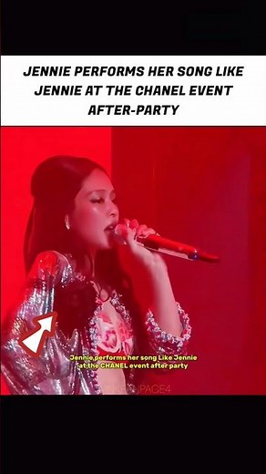 Jennie performe her song like Jennie☺️ #jennie #jennieshorts #shorts #shortsfeed #likejennie
