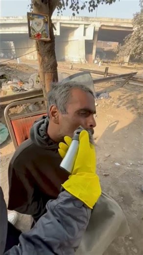 Old Man Clean Shave | Full Beard Transformation ASMR