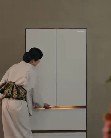 39K views · 22K reactions | Experience Origin Fresh. Crafted for those who value both form and function, the Japandi Refrigerator uses PureAIR technology to maintain the essence of natural freshness #ToshibaHomeAppliance #DetailsMatter #HomeSolutions | Toshiba Lifestyle Philippines | Facebook