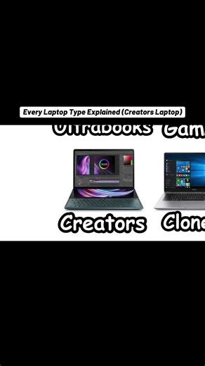 Every Laptop Type Explained (Creators Laptop) ##creators##laptop##type##viralvideos##tiktokuk