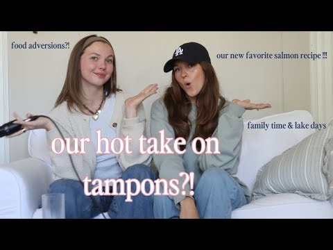 our honest hot take on tampons ?!