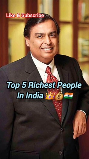 👉“India ke 5 Sabse Ameer Log 💰🇮🇳 #shorts” #india #ambani #adani #billionaire #top5 #trending #viral