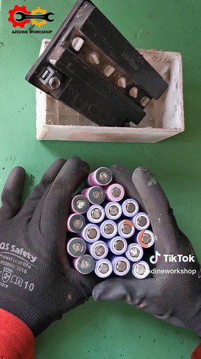 ⚡ How To Convert Lead Acid Battery Into 12v Lithium Ion Battery 🔋 #diy #battery #lithium #howto