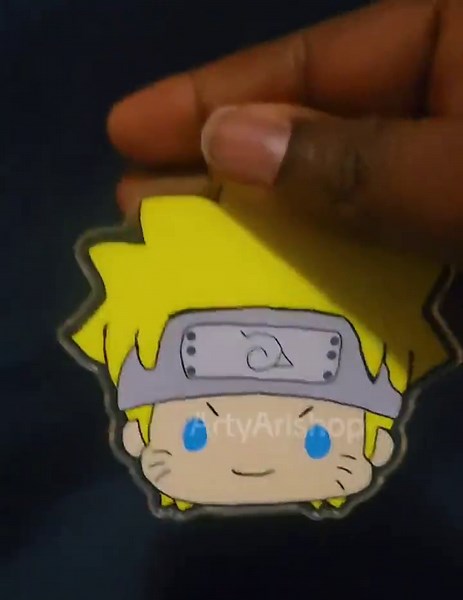 Naruto Chibi Inspired Shaker Charm Keychain - Etsy