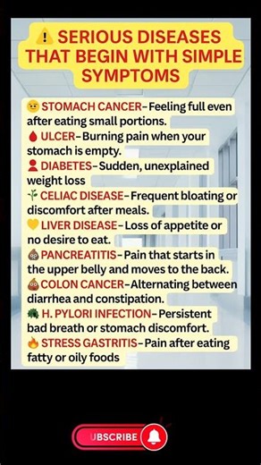 10 Simple Symptoms That Could Mean Serious Diseases! | Prime Wellness