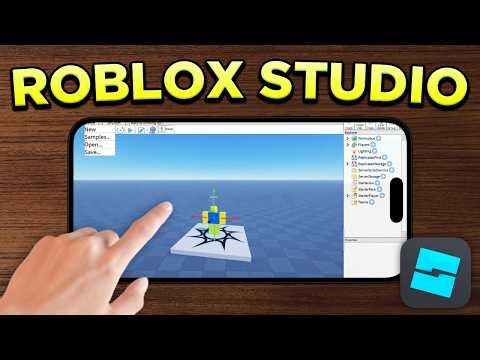 How to Get Roblox Studio on MOBILE! (2026) | IOS & Android - Make Roblox Games On Mobile