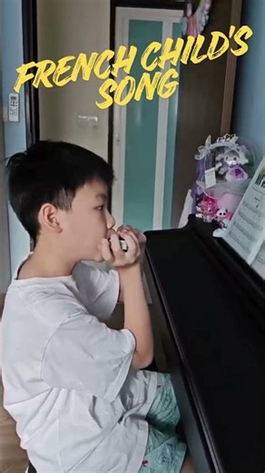 French Child’s Song | Children Playing Harmonica | Sweet Kids Music