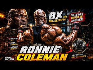 RONNIE COLEMAN – THE MOST INSANE CHAMPION BODYBUILDING HAS EVER SEEN - RONNIE COLEMAN