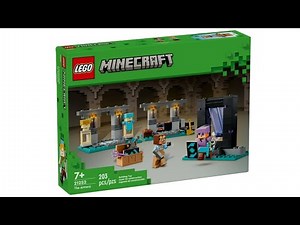 LEGO Minecraft 21252 The Armory LEGO Speed Build Review