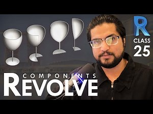 Revolve in Revit Component | Custom Modeling | Class 25 | Urdu, Hindi