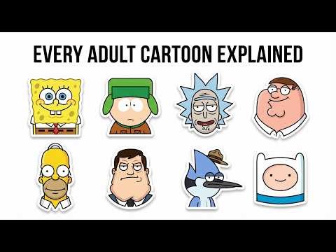 Every Adult Cartoon Explained in 10 Minutes
