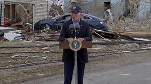 Biden delivers remarks to storm victims in Kentucky