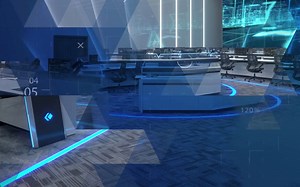 【科思诺】【效果展示】指挥中心整体解决方案：城市管理局调度中心操作台 控制台 调度台 监控台 管控中心 管控桌 主控桌 电力调度台 指挥调度台 监控操作台_哔哩哔哩_bilibili