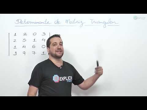 ÁLGEBRA LINEAR - DETERMINANTE DE MATRIZ TRIANGULAR | Prof. Raphael