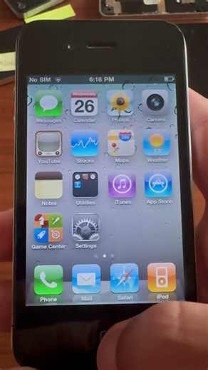 Apple iPhone 4 on iOS 4.3 (Native)