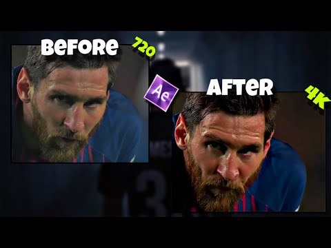 How To Get 4K Quality In 2 Minutes (After Effect)