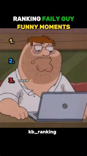 RANKING Family Guy Funny Moments!