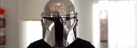 Electroplating a 3D Printed Mandalorian Helmet