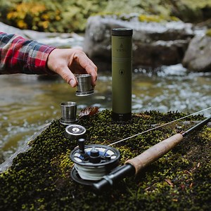 The Ultra Tough VSSL Flask Is More Than Just A Flask - It's Also A Flashlight