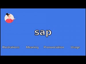 SAP - Meaning and Pronunciation