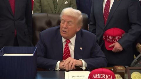 Trump attacks CNN’s Kaitlan Collins again over questions about the Epstein files