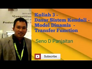 3. Model Dinamis Plant (Kendalian): Sistem Gerakan Rotasi-Translasi dan Rangkaian Listrik