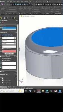 Sketch, Revolve, Sheel and pattern #solidworks #engineering