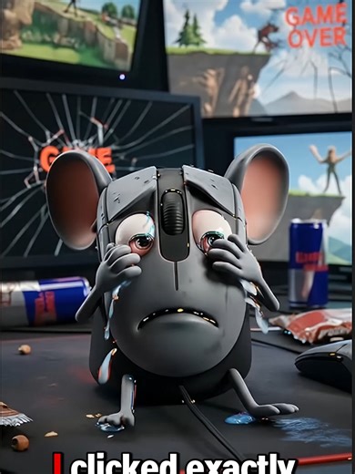 Poor Mouse… it was never the problem. 🖱️😭💔 #Viral #TrendingNow #TikTokTrend #ExploreMore #ForYouPage #FYP #TalkingObject #AIVideo #ViralAI