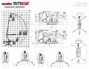 Monitor 1575 Spider Lift — Monitor