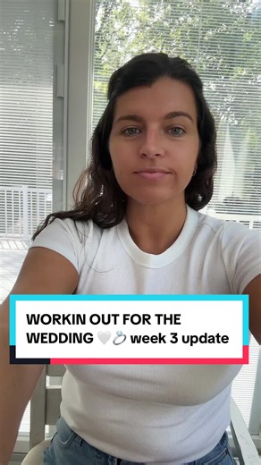 WORKIN OUT FOR THE WEDDING 🤍💍 week 3 update up .2 lbs 😅 All good though gonna try to lock in this week and stay in my deficit! Also gonna try to stick with the same meals at least for breakfast / lunch cause that helps me a lot! Also my wedding is 4 months from tomorrow ahhh it’s literally gonna be here so fast! #fitnessjourney #wellnessjourney #healthylifestyle #weightlossjouney #gettinginshape