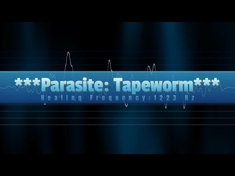 Parasites: Tapeworms, Healing Frequency: 1223 Hz