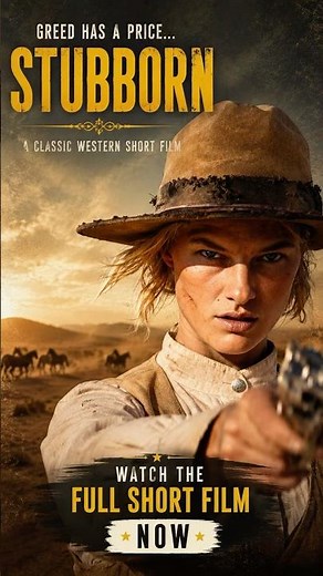 STUBBORN | Full Short Film (Award-Winning Western) #fullmovie #cowboys #Stubborn #ShortFilm #western