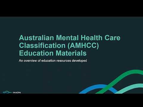 An Introduction to AMHCC Education Materials