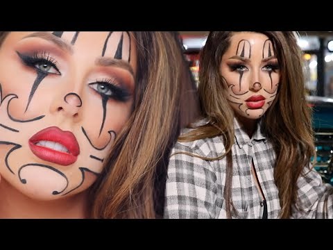 Gangster Clown Makeup Tutorial CHRISSPY ft Roxette Arisa, Heather Sanders, Jenny69, Gabriel Zamora
