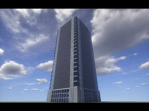 [Minecraft] New 3-minute guide to building skyscrapers! [Part 1]