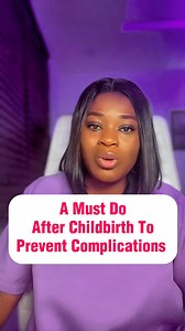 12K views · 240 reactions | You must do this immediately you give birth, in order to prevent complications that happen after childbirth. Borat Medicals #antenataleducation #fblifestyle | Borat Medicals | Facebook