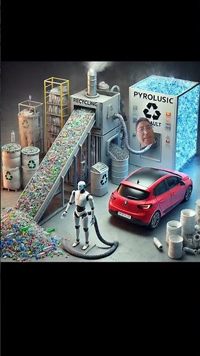 Como reciclar toda la basura de un pais con tecnología ? #ecology #sabiasque #robot