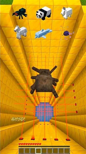 Minecarft Mobs Vs Laser #minecraft #shorts