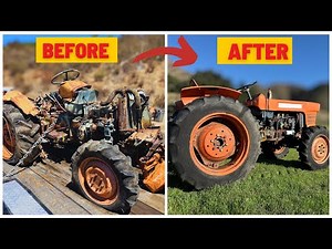 From Scrap Pile to Movie Star: Restoring My Kubota L-245DT