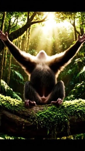Dramatic Monkey Has an Epic Meltdown in the Jungle!