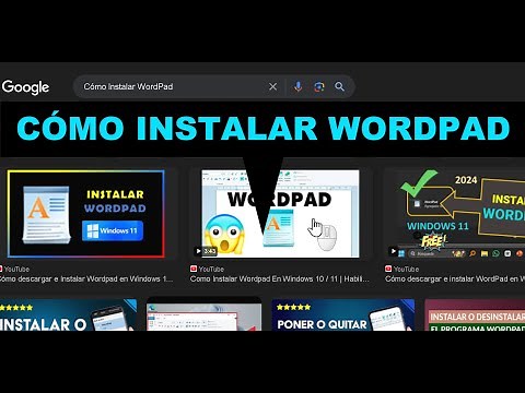 Cómo Descargar WordPad en Español