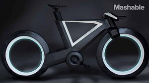 This spokeless bike is straight out of the future. | Mashable