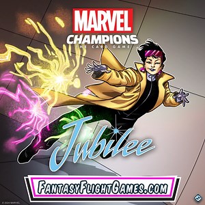 13K views · 157 reactions | Get ready to welcome the vibrant and explosive hero, Jubilee, to your Marvel Champions: The Card Game roster!  Join the fight, illuminate the darkness, and let Jubilee's brilliance shine through! Learn more: https://bit.ly/3x4x6ry | Fantasy Flight Games | Facebook