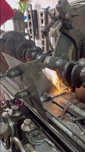 Truck Engine Crankshaft Grinding Process