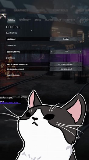 How To Do Your Settings In Dead By Daylight #dbd #dbdtiktok #deadbydaylight #twitch #twitchstreamer #funny #cat #vtuber
