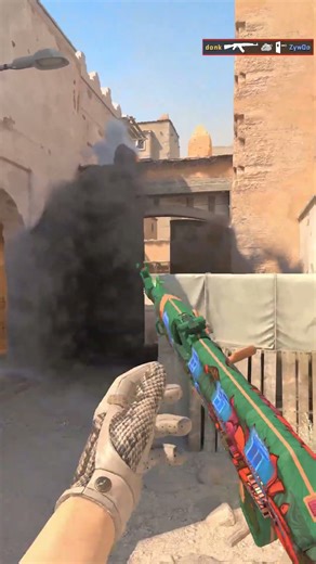 DONK IS UNREAL! Massive 4K Moment vs ZywOo's Vitality! 🤯 #shorts #cs2 #counterstrike #donk